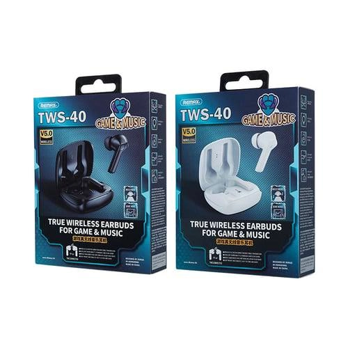 Беспроводные наушники Remax TWS-40 черный онлайн