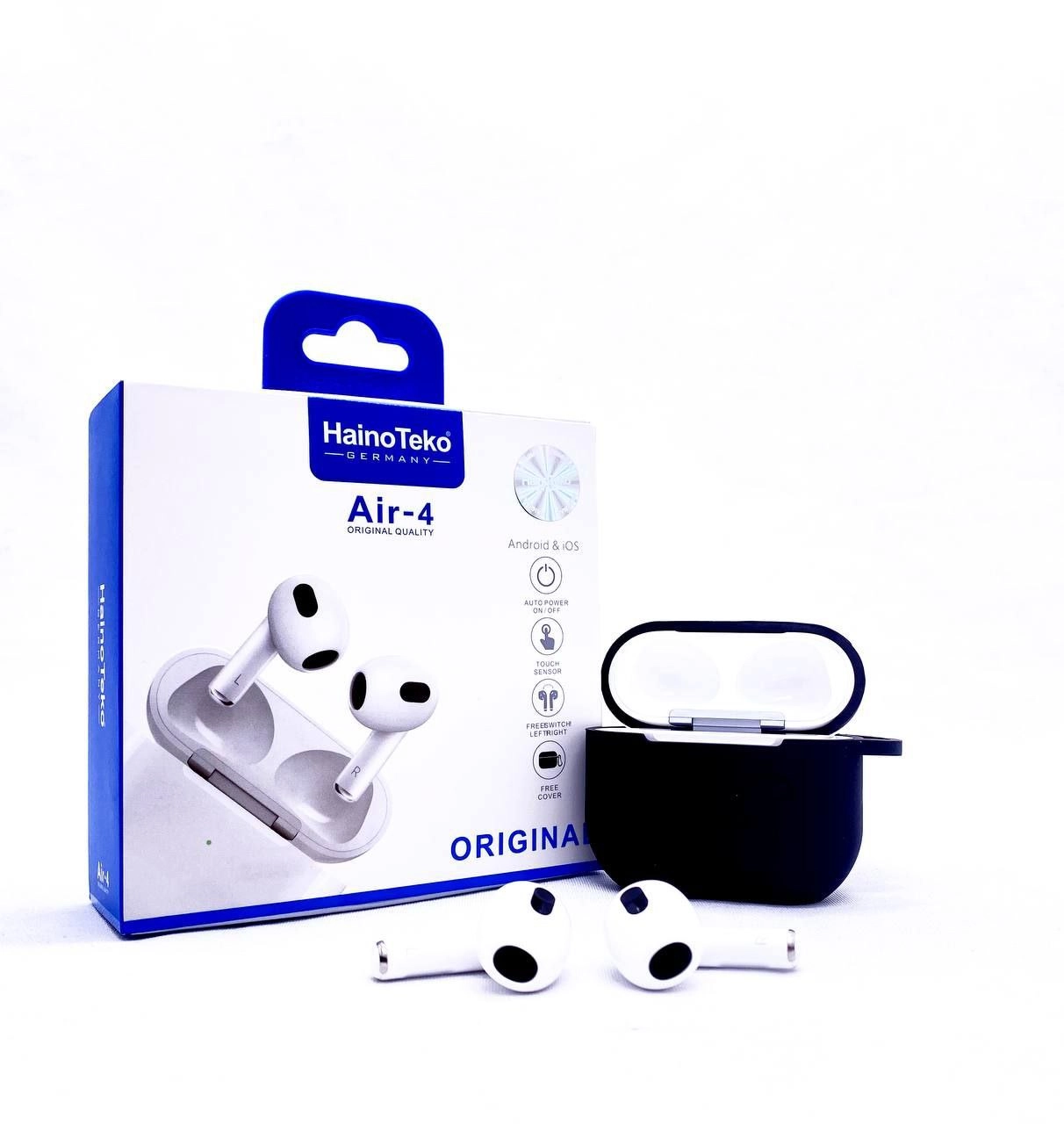 Беспроводные наушники Haino Teko Air 4 белый недорого