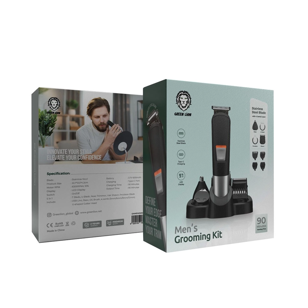 Green Lion Men's Grooming Kit trimmeri O'zbekistonda