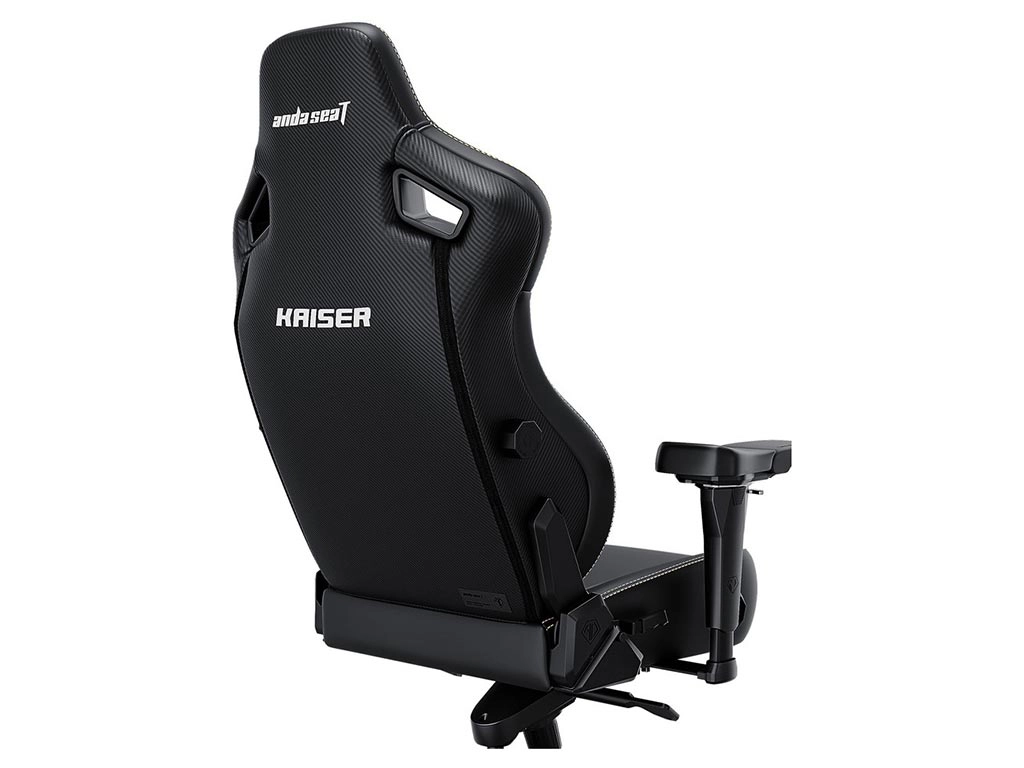 Игровое кресло Anda Seat Kaiser 4 Size L Black Premium PVC недорого