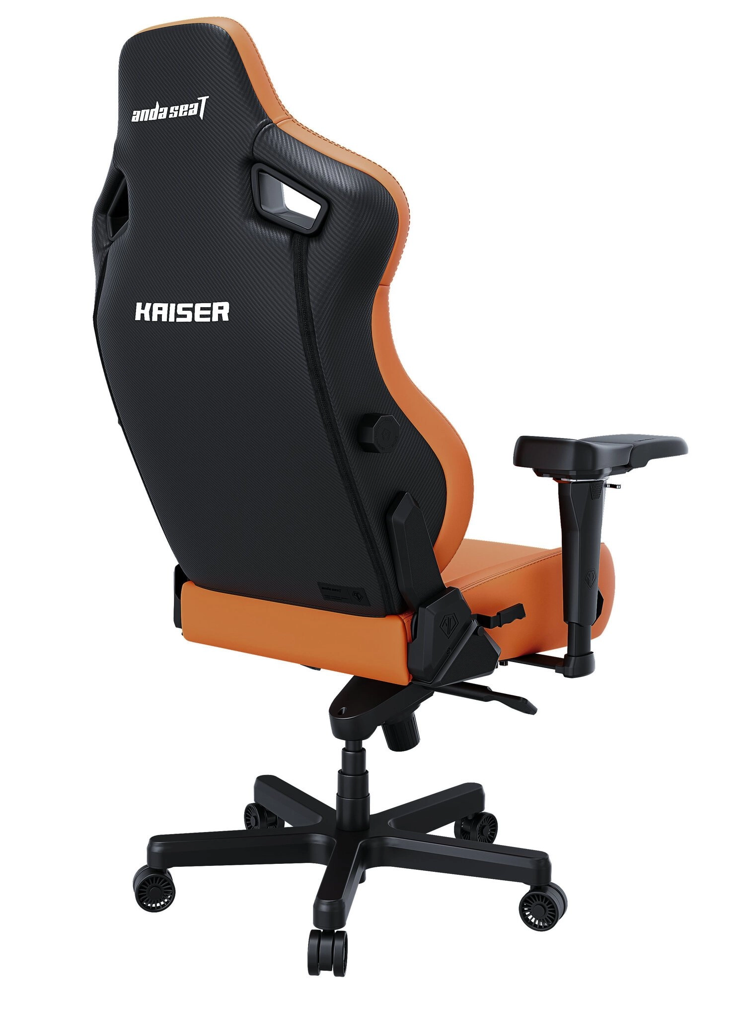 Anda Seat Kaiser 4 Size XL Orange Premium PVC o‘yin kreslosi yetkazib berish