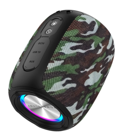 Powerology Ghost Camouflage Portativ akustikasi arzon