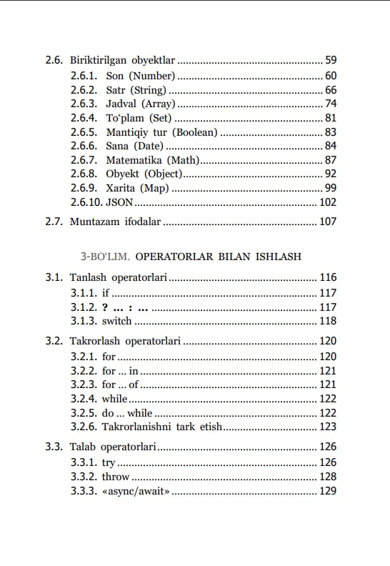 Javlon Abdullo: Mukammal dasturlash 2: JavaScript O'zbekistonda