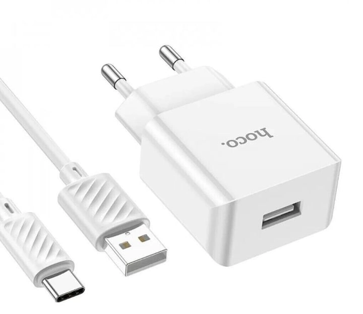 Hoco C106A Mini Size 10.5W quvvatlash uskunasi + Type-C kabeli O'zbekistonda