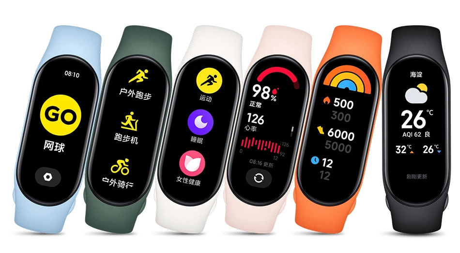 Смарт браслет Xiaomi Mi Band 7 Black - фото №4 Смарт браслет Xiaomi Mi Band 7 Black в Узбекистане