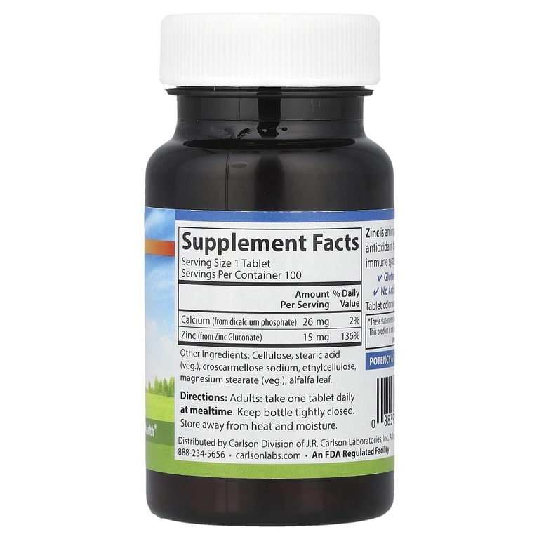 Carlson, sink, 15 mg, 100 tabletkalar (05311) arzon