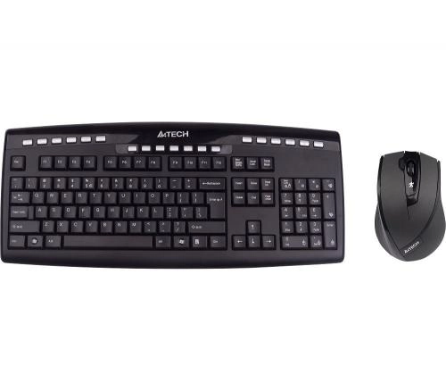 Клавиатура и мышь A4Tech 9200F Black USB купить