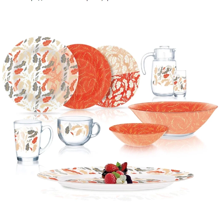 Luminarc Autumn Leaves 46 ta element Stol servisi (V1117) sotib olish