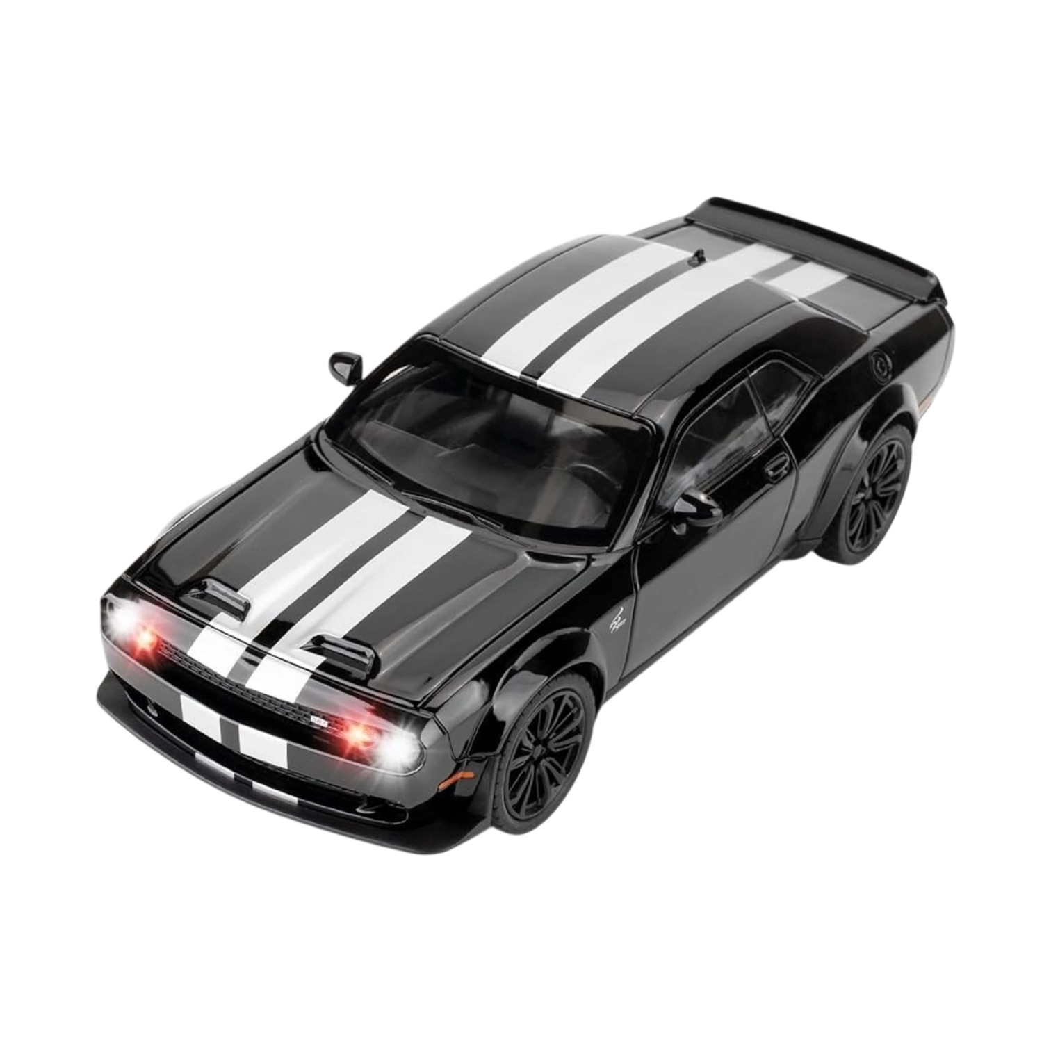 Игрушечная машина - Dodge Challenger SRT Hellcat, White Line купить