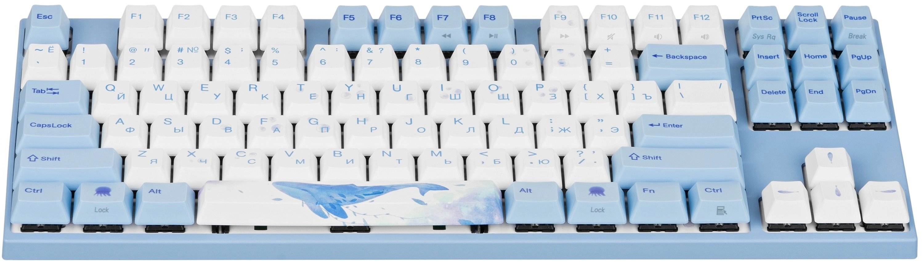 Varmilo VEM87 Sea Melody EC V2 Rose klaviaturasi bo'lib to'lash