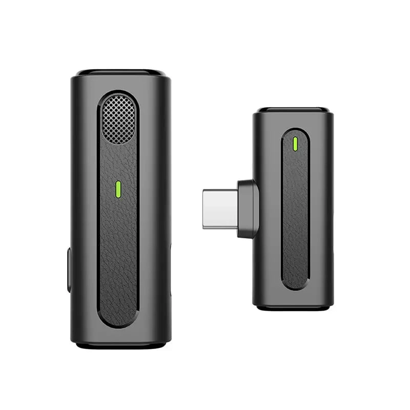 K90 type c wireless microphone phone 2.4ghz wireless lavalier mikrofoni sotib olish