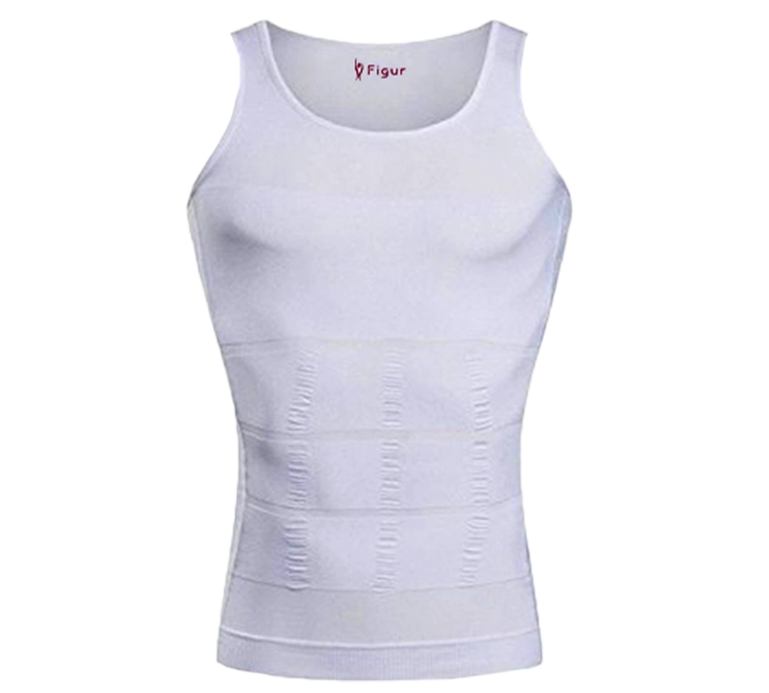 Figur oq ozg‘inlashtiruvchi erkaklar maykasi (XXXL) sotib olish