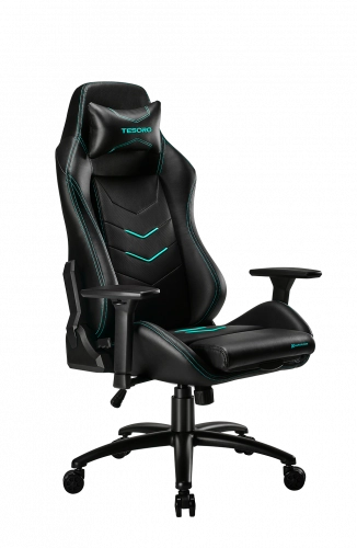Игровое кресло Tesoro Alphaeon S3 TS-F720 (Cyan Blue) купить