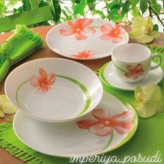 Sweet impression – 46 buyumli, 6 kishilik Luminarc dasturxon servizi bo'lib to'lash