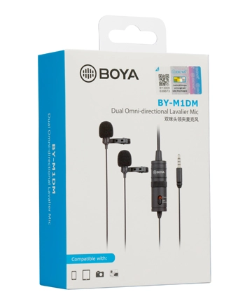 Микрофон Boya BY-M1DM - фото №6 Микрофон Boya BY-M1DM рассрочка