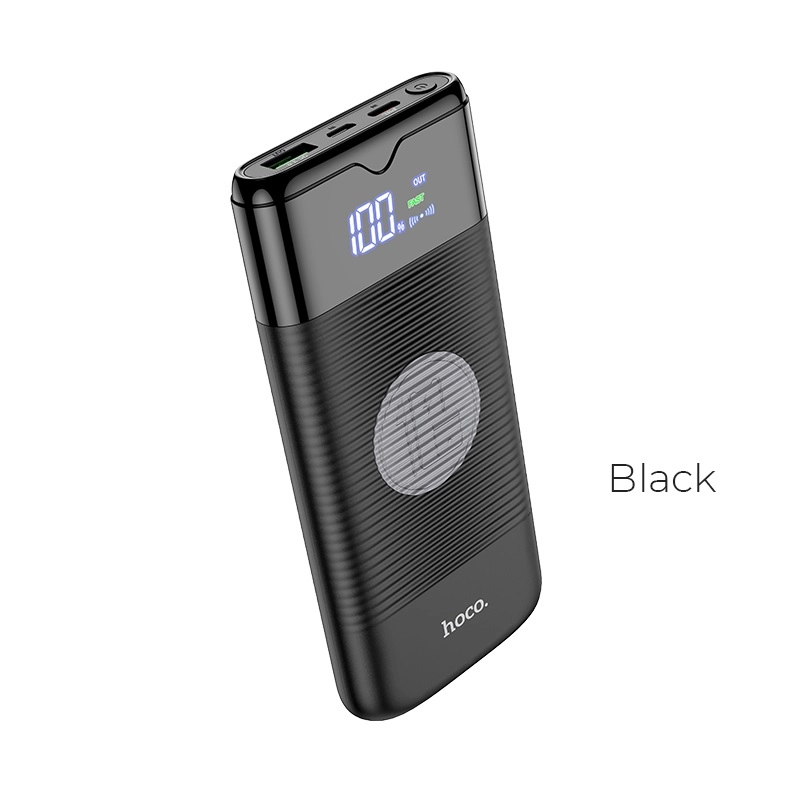 Power bank Hoco J63 10000mAh qora tashqi akkumulyator - rasm №2 Power bank Hoco J63 10000mAh qora tashqi akkumulyator sotib olish