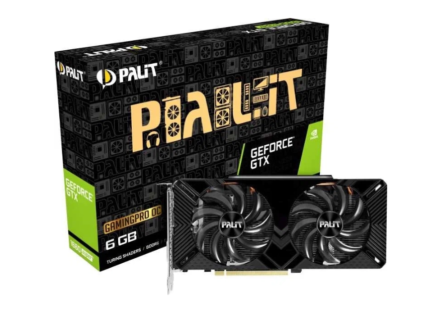 Palit GeForce GTX 1660 SUPER GP OC 6GB videokartasi tez yetkazib berish