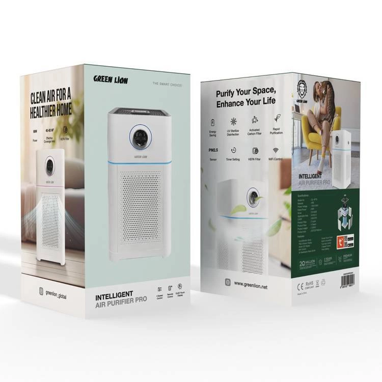 Green Lion Intelligent Air Purifier Pro havo tozalagichi O'zbekistonda