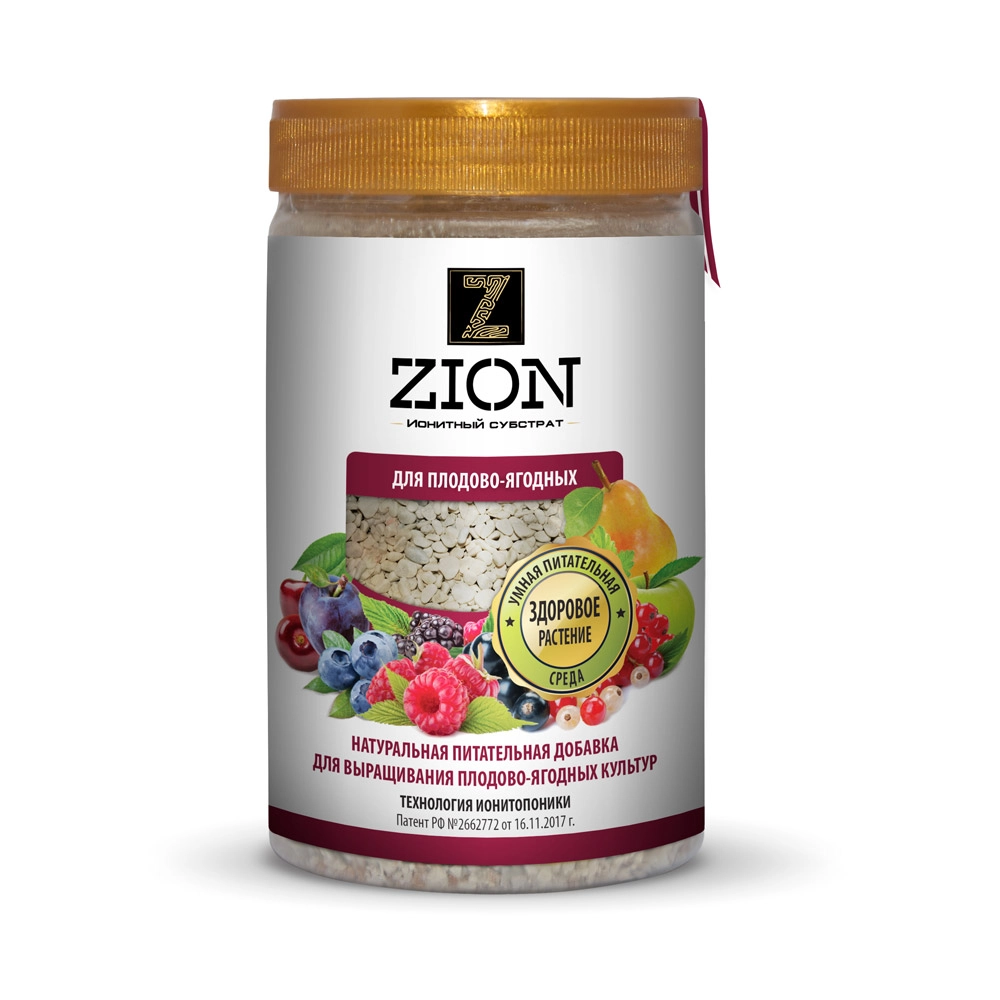 ZION mevali va rezavor o'simliklar uchun substrat (polimer idish, 700g) sotib olish