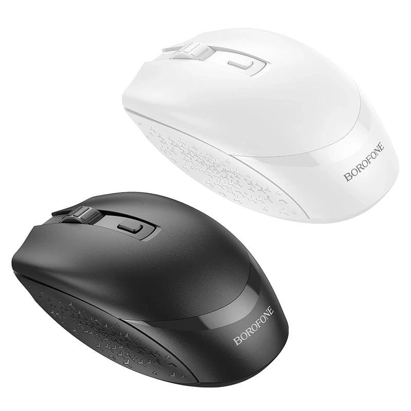 Беспроводная мышь Borofone BG7 white - фото №3 Беспроводная мышь Borofone BG7 white недорого