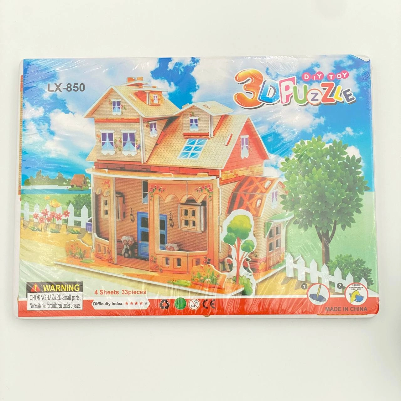 3D Puzzle пазлы разной формы - фото №3 3D Puzzle пазлы разной формы недорого