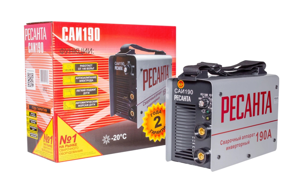 Resanta SAI 190 payvandlash apparati bo'lib to'lash