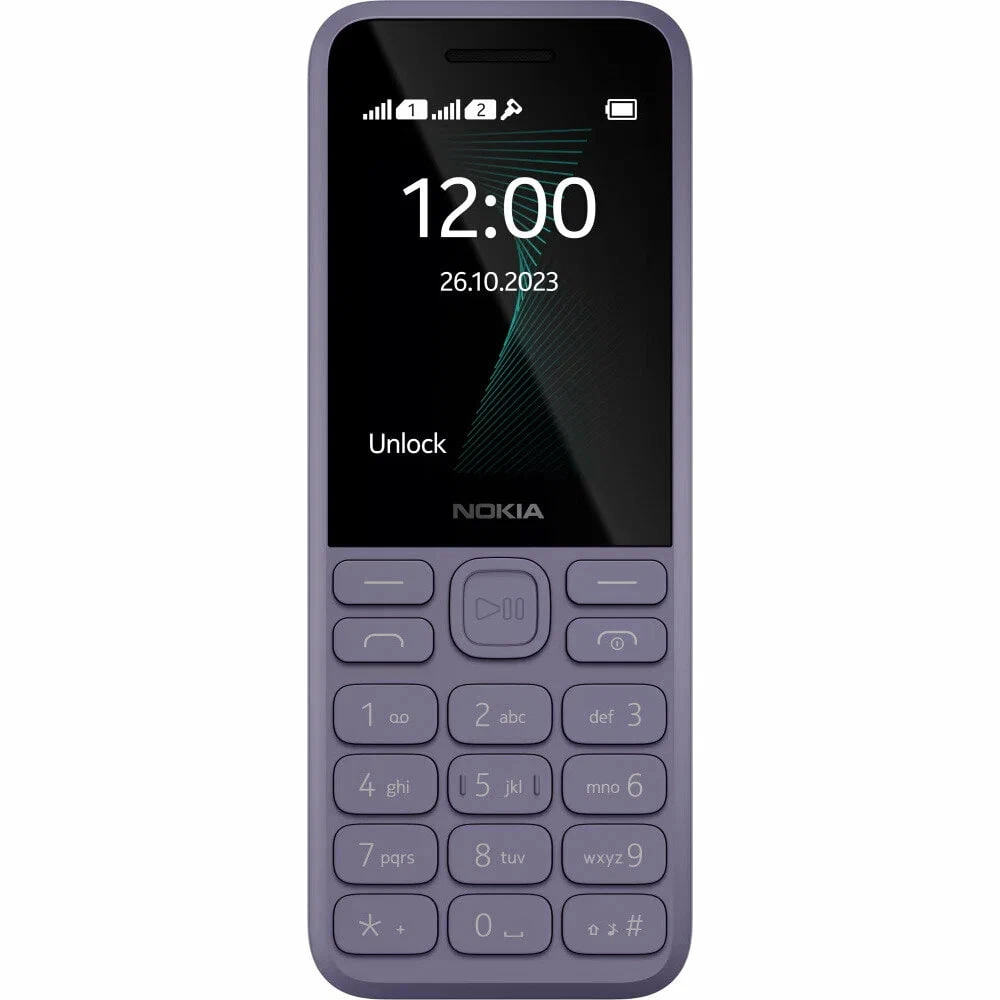 Телефон Nokia 130 (2023) Dual Sim фиолетовый недорого