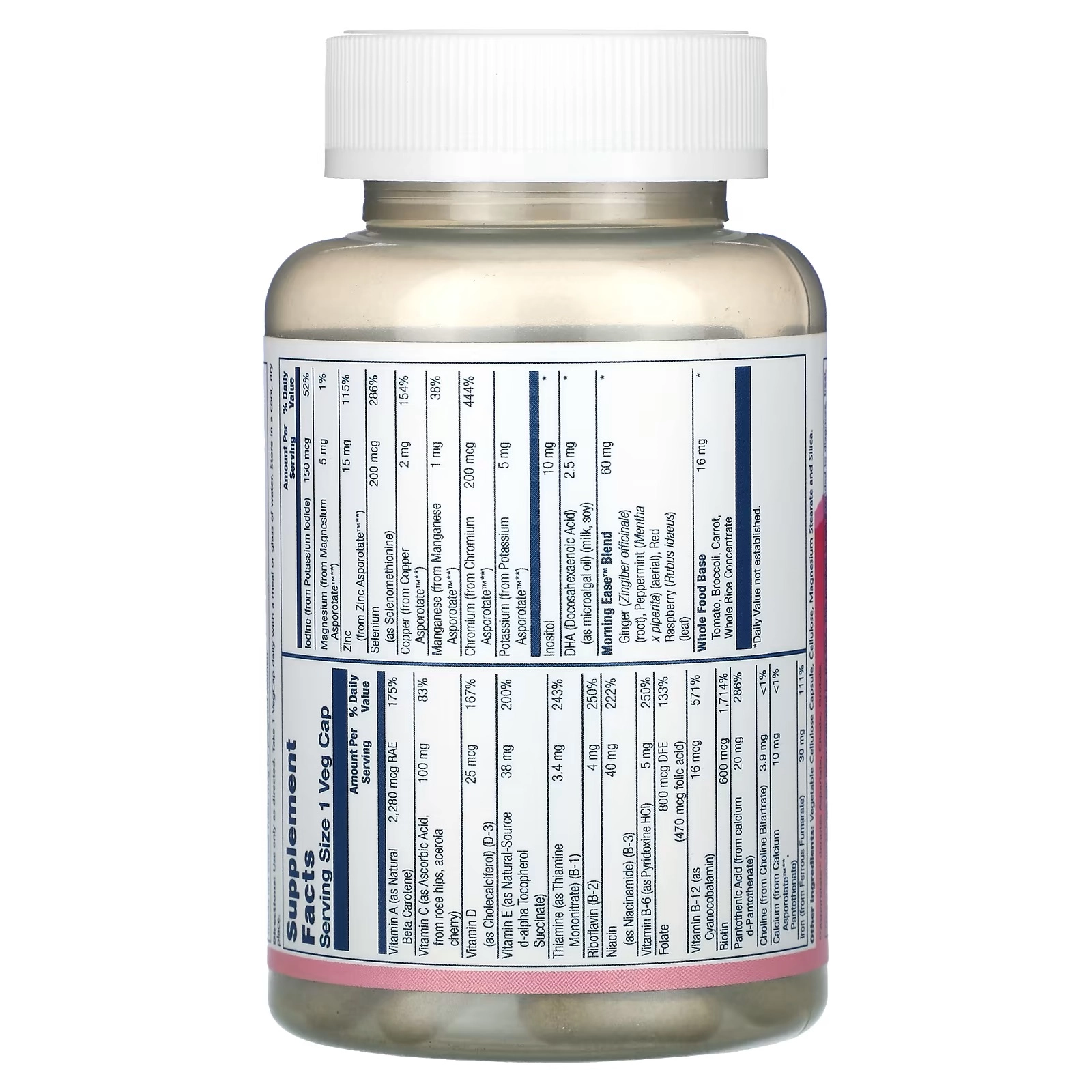 Solaray, пренатальные витамины, Multi-Vita-Min, 90 вегетарианских капсул (55827) недорого