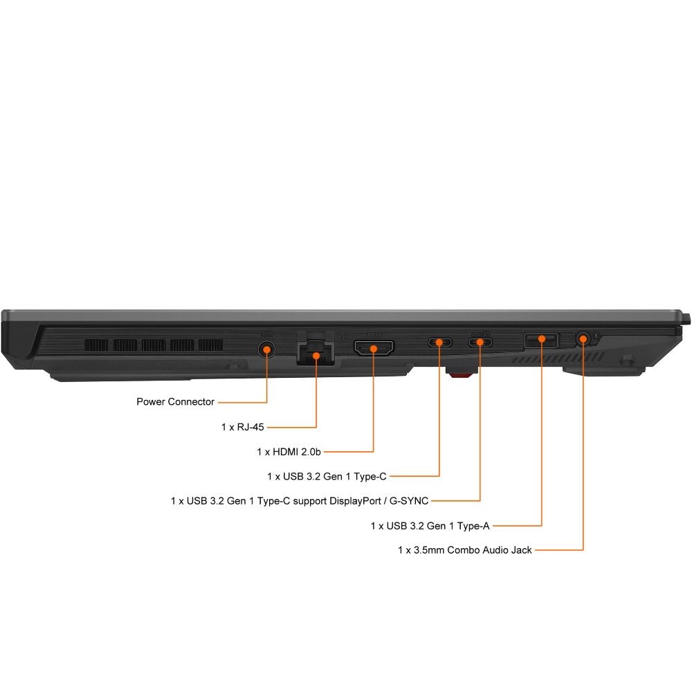 Asus TUF GAMING FA707RM-ES73 Ryzen R7-6800H. DDR4 16GB. SSD 512GB. 6GB RTX3060. FullHD. 17.3". win 11 Noutbuki yetkazib berish