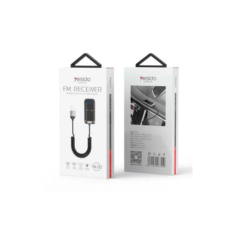 Yesido YAU23 audioadapteri va FM-transmetteri arzon