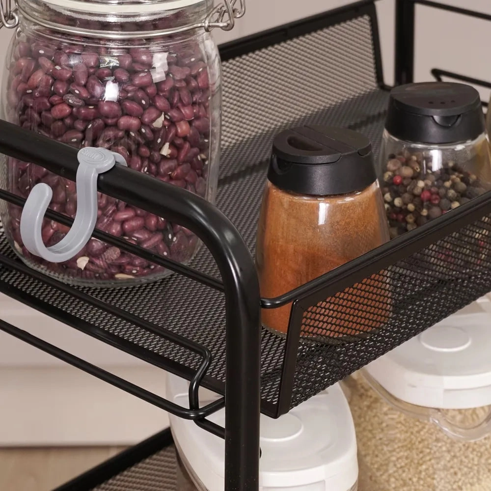 Этажерка Ладья 2К (Черный) в Узбекистане