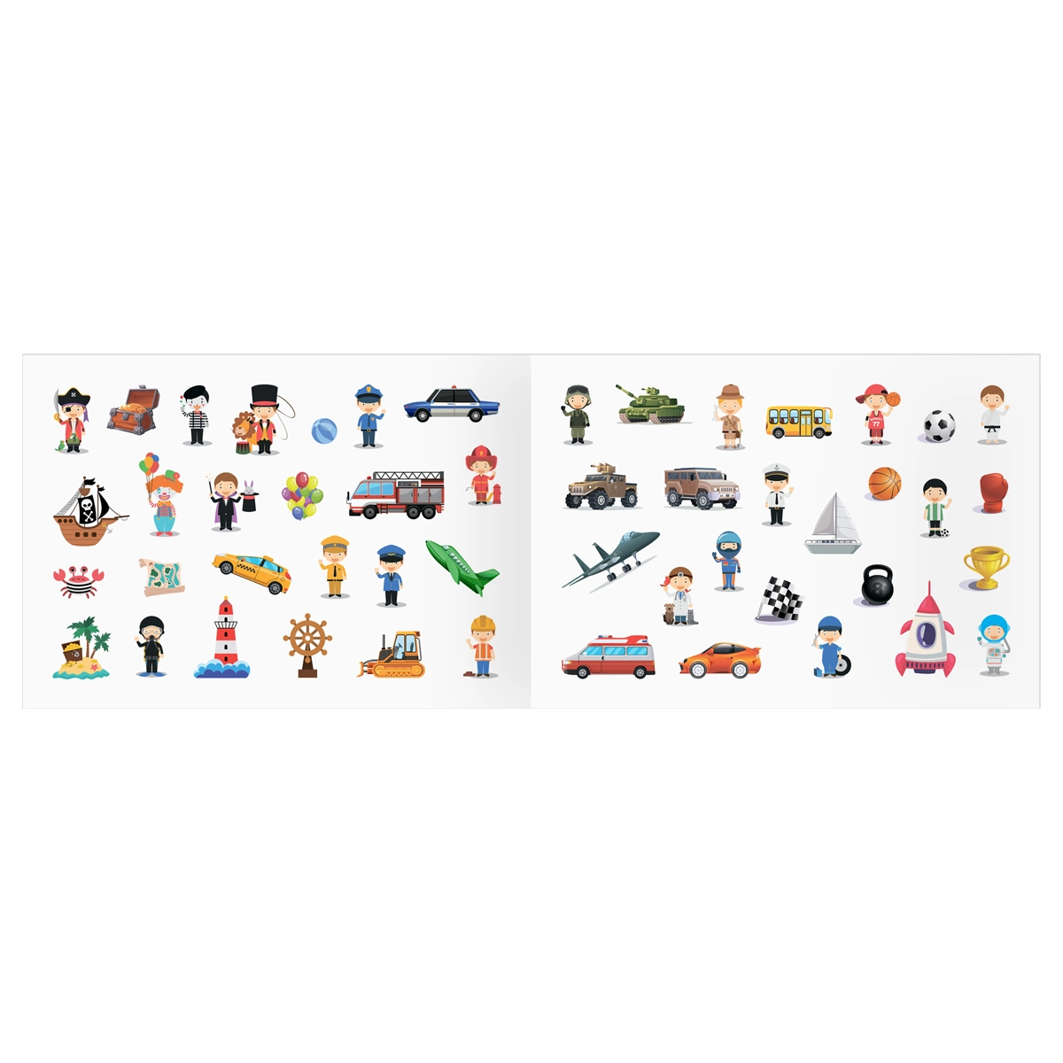 "O&lsquo;g&lsquo;il bolalar uchun 100 ta stiker" ТРИ СОВЫ stikerlari albomi (АнА5_59293) O'zbekistonda