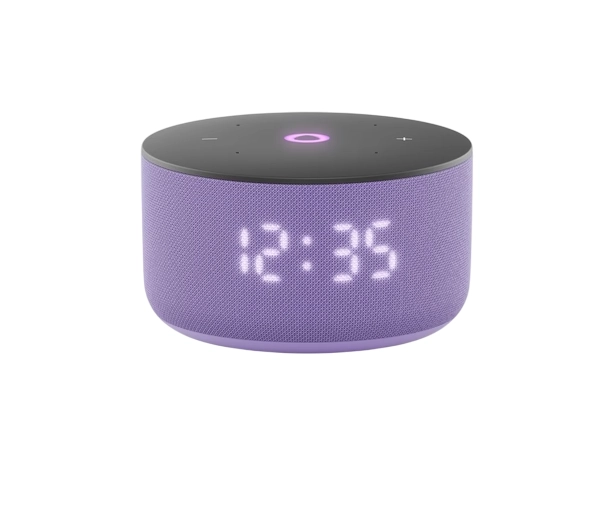 Умная колонка Яндекс Станция Мини 3 с часами фиолетовый купить