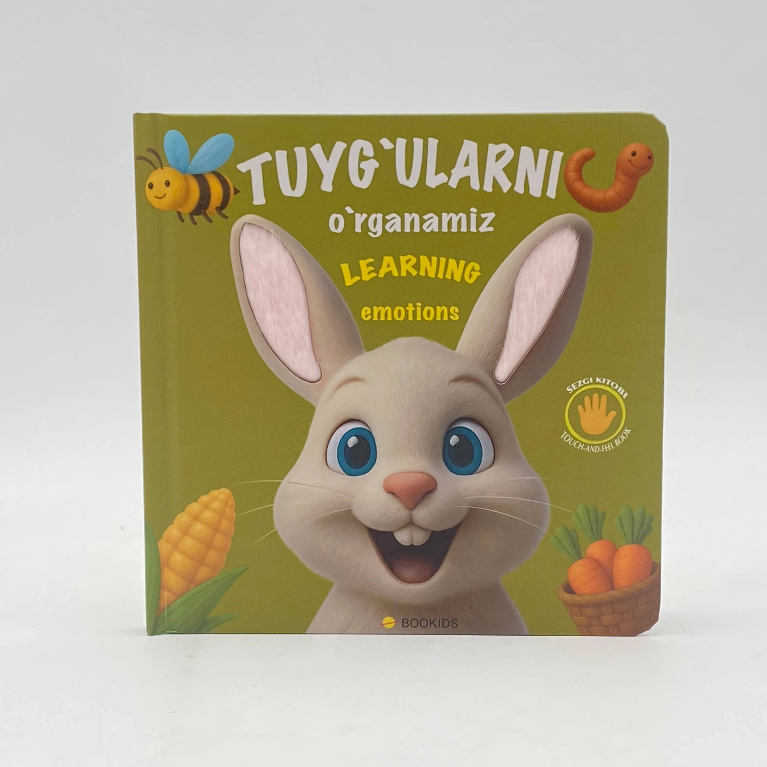 Sezgi kitobi: Tuyg'ularni o'rganamiz. Learning emotions (3 oy+) sotib olish