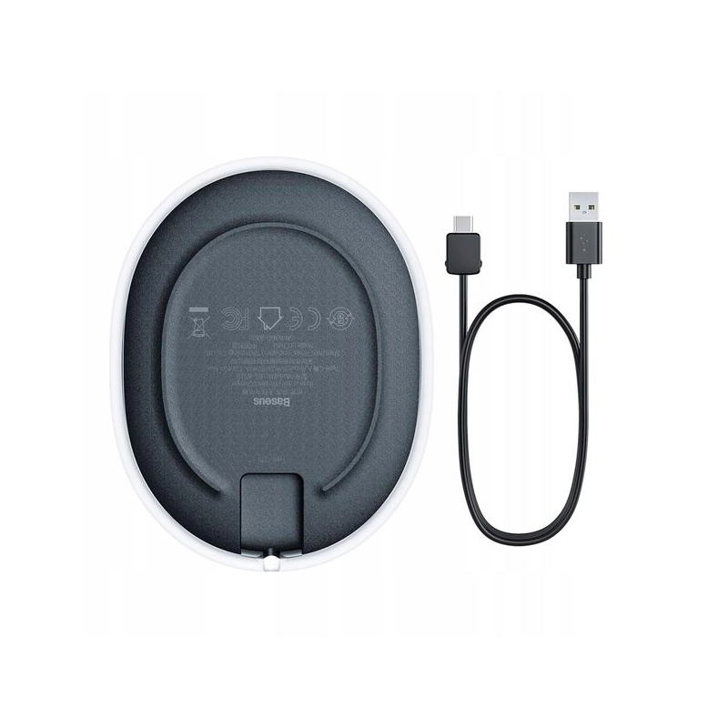 Baseus Jelly wireless charger 15W  (Black) simsiz zaryadlovchisi arzon