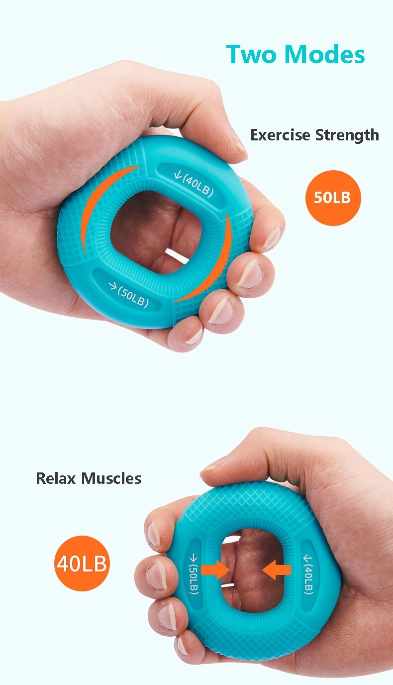 Эспандер кистевой для рук круг овальный 40LB 50LB 60LB 70LB PowerGym недорого
