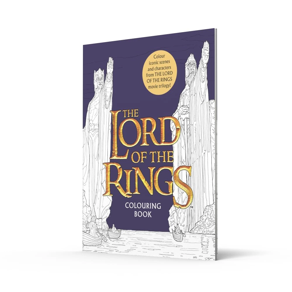 J. R. R. Tolkien: Lord of the rings movie trilogy colouring book arzon