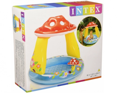 "Muxomor qo‘ziqorini" Intex 57113 bolalar uchun shishiriladigan basseyni O'zbekistonda