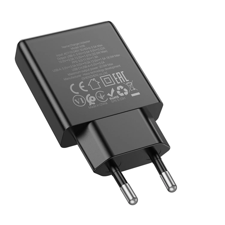 Зарядное устройство Hoco N38 PD20W + QC3.0 цена