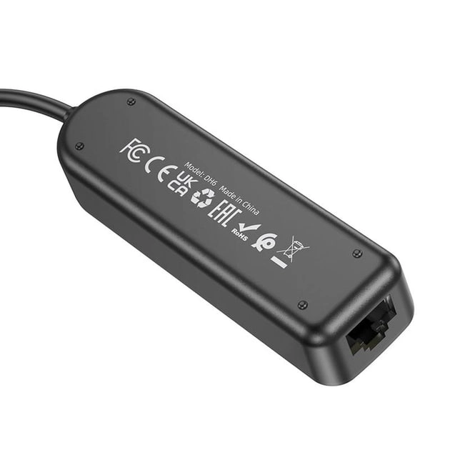 USB Borofone DH6 adapteri - rasm №7 USB Borofone DH6 adapteri narxi