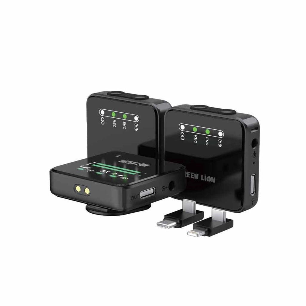 Green Lion GLM professional qora simsiz mikrofoni sotib olish