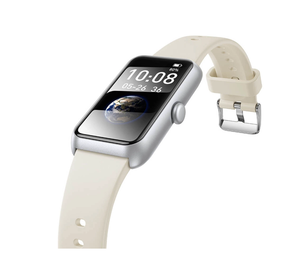 Hoco Y34 smart soati, Silver arzon