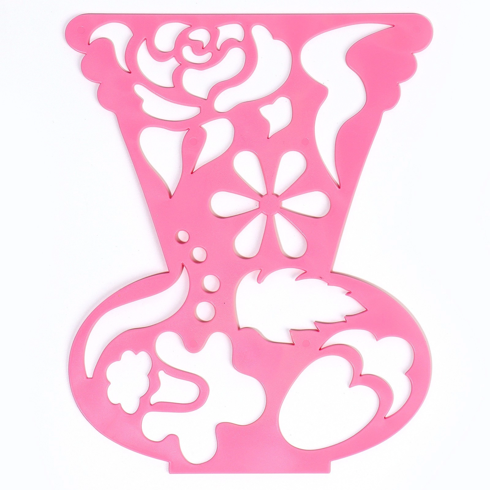 Трафарет фигурный &laquo;Ваза с цветами&raquo; онлайн