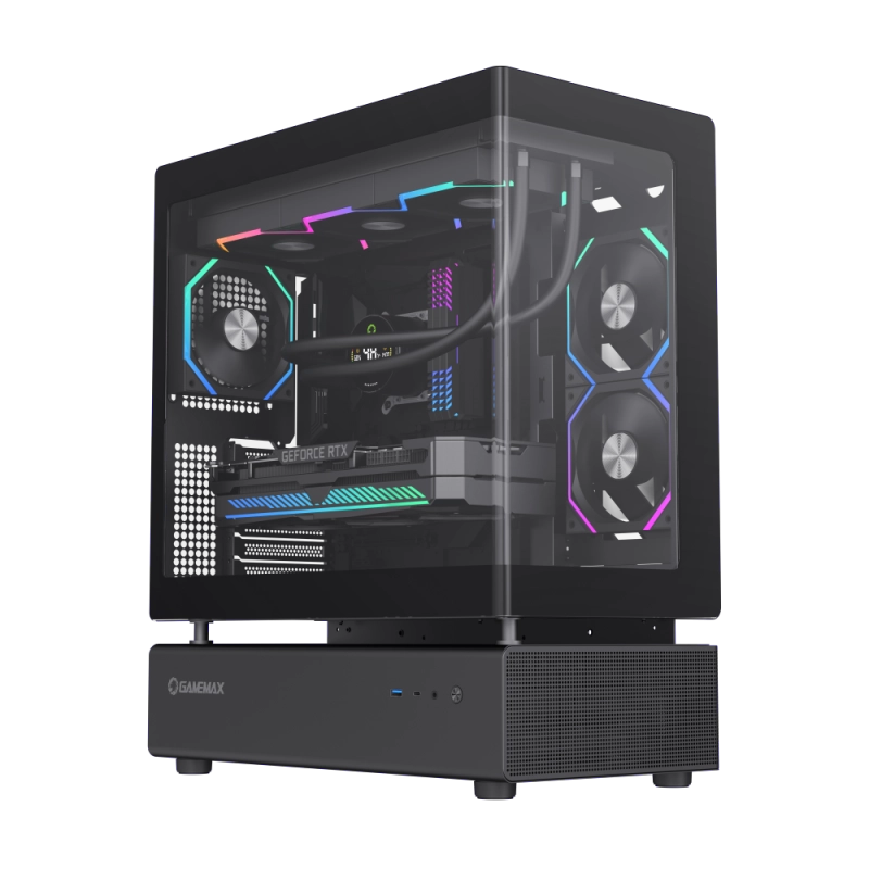 Компьютерный корпус Gamemax N80 BL онлайн