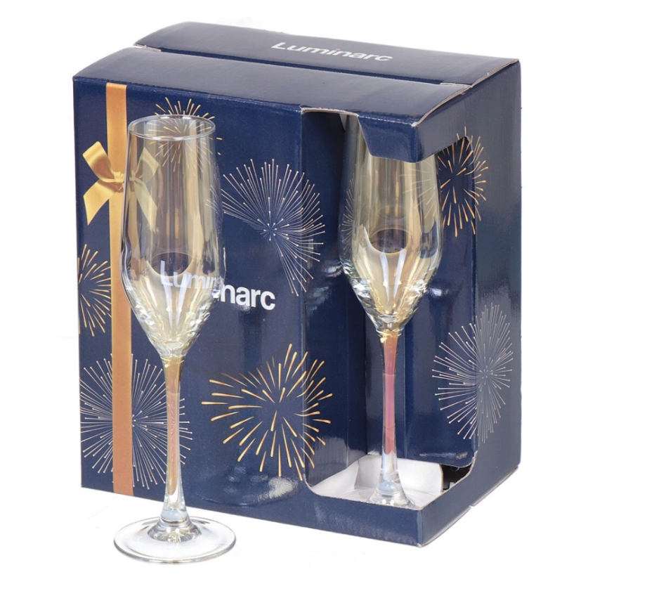 Набор бокалов Luminarc Celeste Golden Chameleon 160 мл 6 шт (P1636) недорого