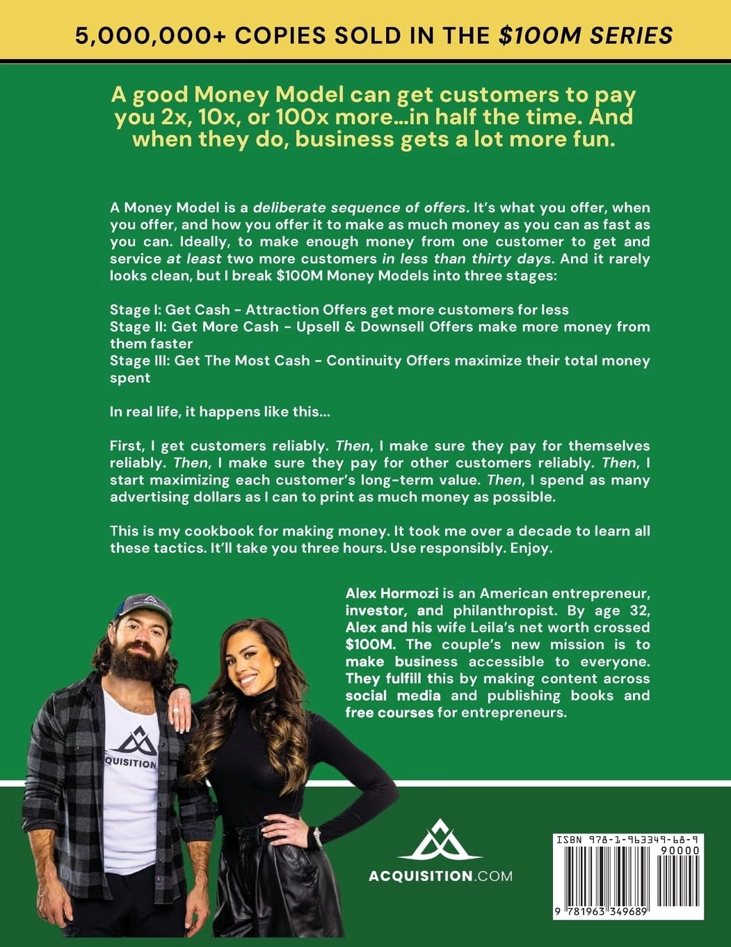 Alex Hormozi: $100M Money Models. How To Make Money arzon