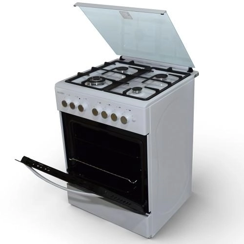 Газовая плита Delusso T6411T6 белый недорого