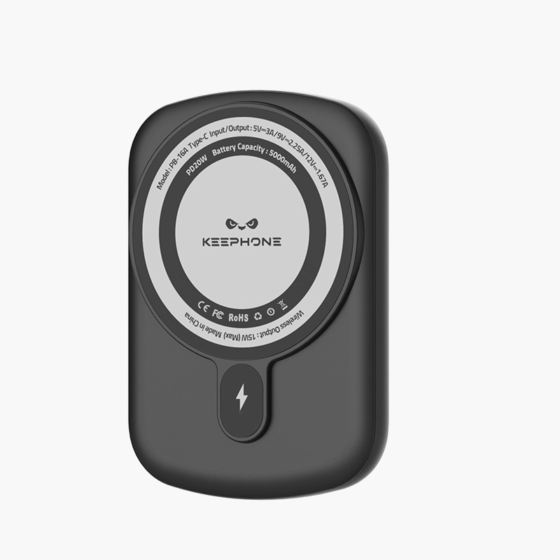 Ultra Slim Wireless Power Bank PB-16 PD 20W 5000mAh  simsiz zaryadlovchi tashqi akkumulyatori sotib olish