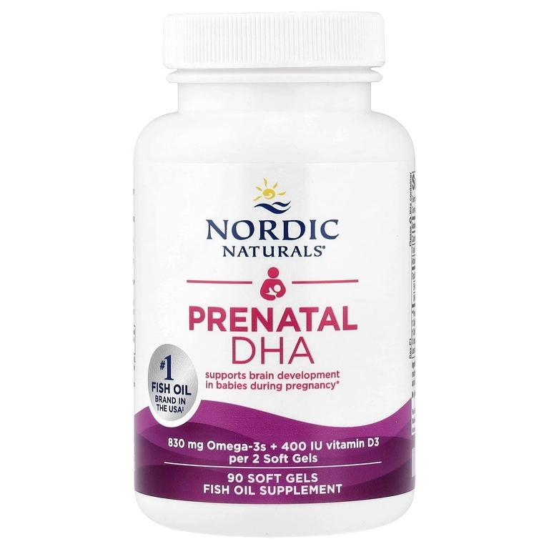 Nordic Naturals DHA для беременных, 90 капсул (01741) в Узбекистане