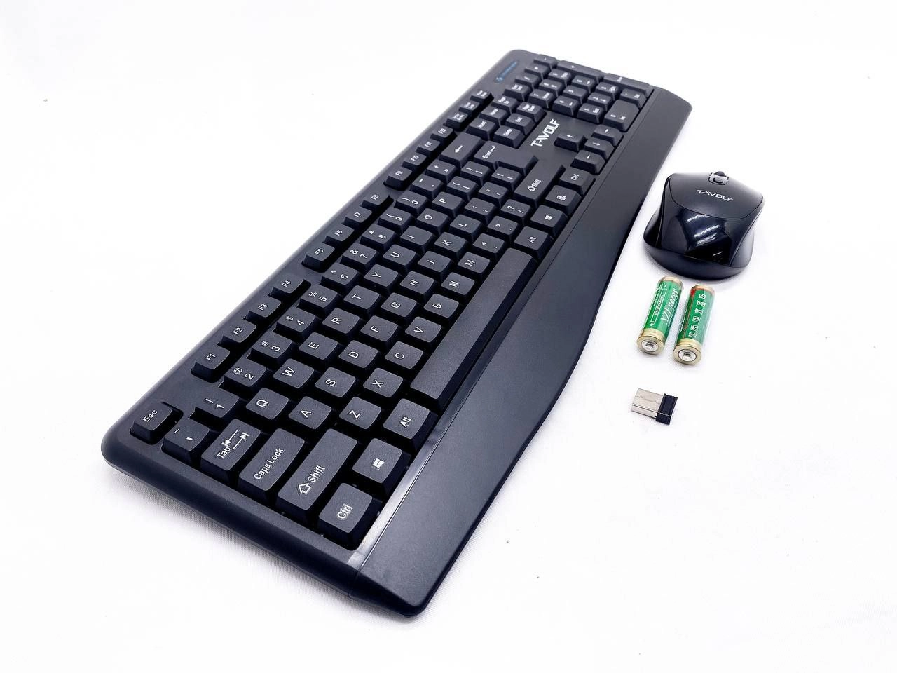 Клавиатура и мышь T-Wolf TF100 USB - фото №2 Клавиатура и мышь T-Wolf TF100 USB купить